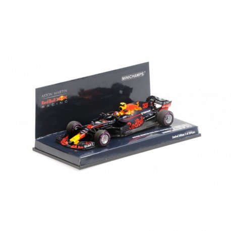 Aston Martin Red Bull Tag Heuer RB14 33 F1 Mexique 2018 Max Verstappen Minichamps 410181933