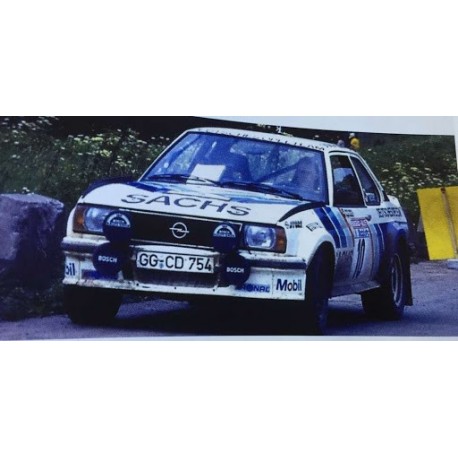 Opel Ascona 400 Hunsruck Rally 1980 Hainbach Hohenadel Minichamps 155804010