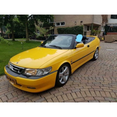 Saab 9-3 Aero Cabriolet 2001 Yellow Minichamps 940170830
