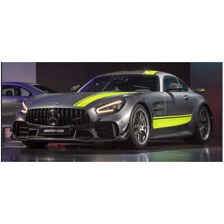 Mercedes AMG GTR PRO 2020 Grey Metallic Minichamps 410039222
