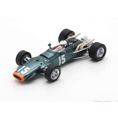 BRM P126 15 F1 2ème Monaco 1968 Richard Attwood Spark S5282
