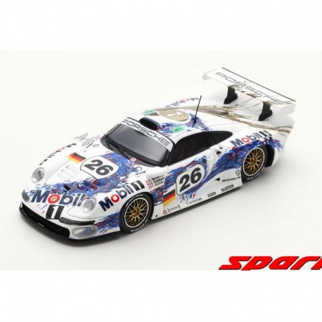 Porsche 911 GT1 26 24 Heures du Mans 1996 3ème Spark S5603