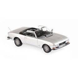 Peugeot 504 Cabriolet 1977 Silver Metallic Maxichamps 940112130