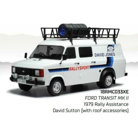 Ford Transit MKII Rothmans David Sutton Rallye IXO 18RMC033XE