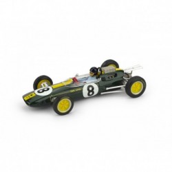 Lotus 25 with driver 8 F1 Italie World Champion 1963 Jim Clark Brumm R332-CH