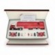 Race Transporter Set Fiat Iveco 190 Scuderia Ferrari F1 Espagne 1981 Villeneuve Pironi Brumm RTS09