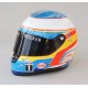 Casque 1/2 Fernando Alonso F1 2015 Schuberth