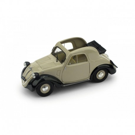 Fiat 500A 1a serie Aperta 1936 Beige - Nero Brumm R021-02