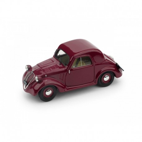 Fiat 500A 1a serie Tetto metallico 1936 Amaranto Brumm R022-01