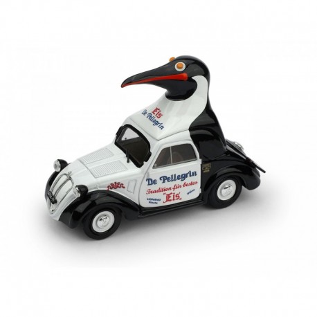 Fiat 500A Gelati De Pellegrin 1950 Brumm R636