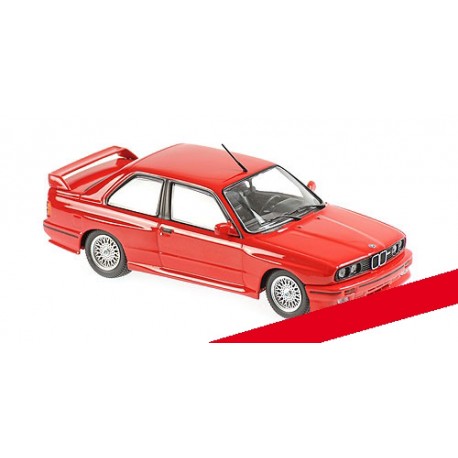 BMW M30 E30 1987 Red Maxichamps 940020300