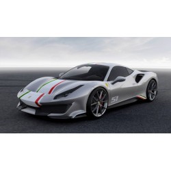 Ferrari 488 Pista Piloti Argento Nurburgring Looksmart LS488PPC