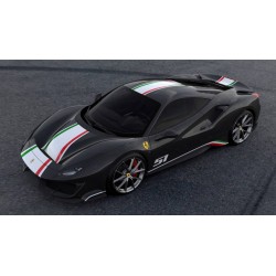 Ferrari 488 Pista Piloti Nero Daytona Looksmart LS488PPD