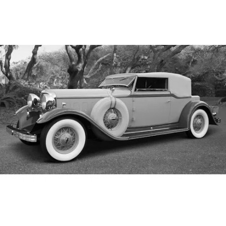 Ford Lincoln KB closed canopy 1932 Beige Green Sunstar SUN6164