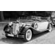 Horch855 Roadster 1939 Dark Red Light Beige Sunstar SUN2406