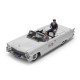 Lincoln Continental MK III Cabriolet Vert Clair Métalisé, John F. Kennedy en Oregon 1960 avec Figurines Sunstar SUN4707