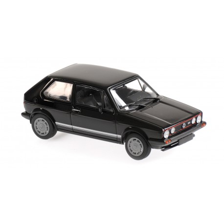 Volkswagen Golf GTI 1983 Black Maxichamps 940055172
