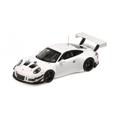 Porsche 911 GT3 R 991.2 Plain Body 2018 White Minichamps 413186799