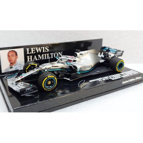 Mercedes F1 W10 EQ Power+ 44 F1 Winner China 2019 Lewis Hamilton Minichamps 417190344