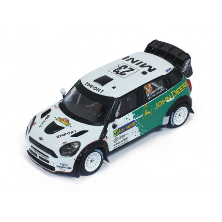 Mini Cooper 23 WRC Suède 2013 Nikara Kalliolepo Whitebox WBR015
