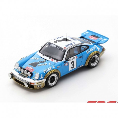 Porsche 911 3 Rallye Monte Carlo 1978 Winner Nicolas Laverne Spark S6639