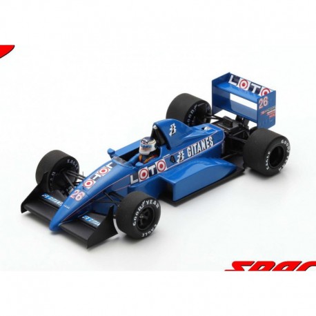 Ligier JS31 26 F1 Essais du Grand Prix d'Italie 1988 Stefan Johansson Spark S7412