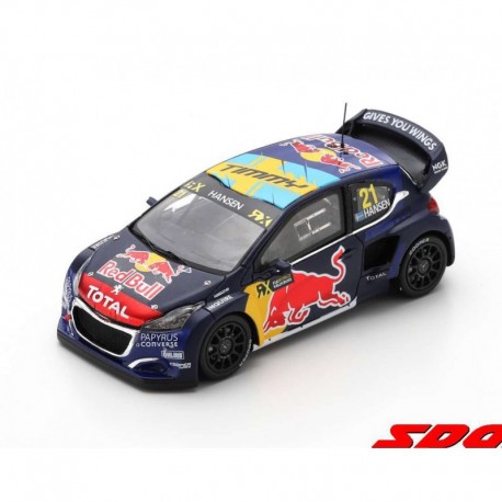 Peugeot 208 WRX 21 WRX Spain 2019 Winner Timmy Hansen Spark S7821