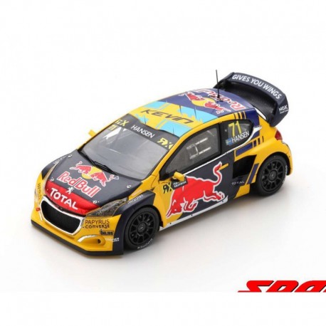 Peugeot 208 WRX 71 WRX Emirates 2019 Winner Kevin Hansen Spark S7822