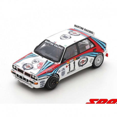 Lancia Delta HF Integrale 11 Rallye Monte Carlo 1992 5ème Philippe Bugalski Denis Giraudet Spark S9016