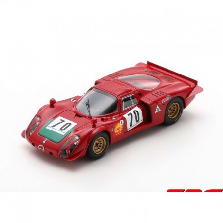 Alfa Romeo 33/2 70 Rallye Ronde Cévenole 1969 Winner Ignacio Giunti Spark SF175