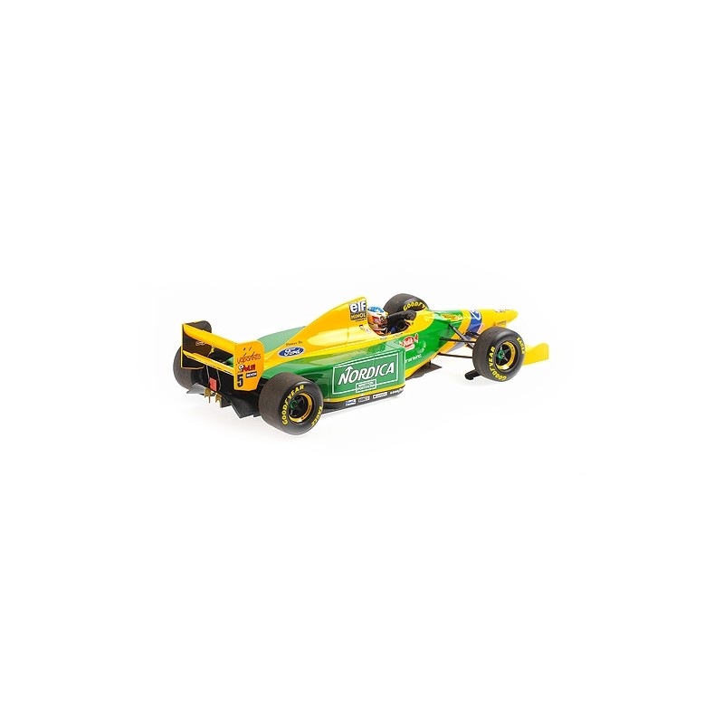 Miniature Minichamps 1/43 - Benetton Ford B193B (Japon) De Michael Schumacher