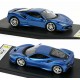 Ferrari F8 Tributo 2019 Blue Geneva Motorshow Looksmart LS503B