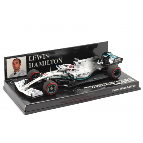 Mercedes F1 W10 EQ Power+ 44 F1 Allemagne 200th GP 2019 Lewis Hamilton Minichamps 417191144