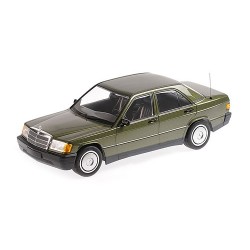Mercedes Benz 190E W201 1982 Green Metallic Minichamps 155037001