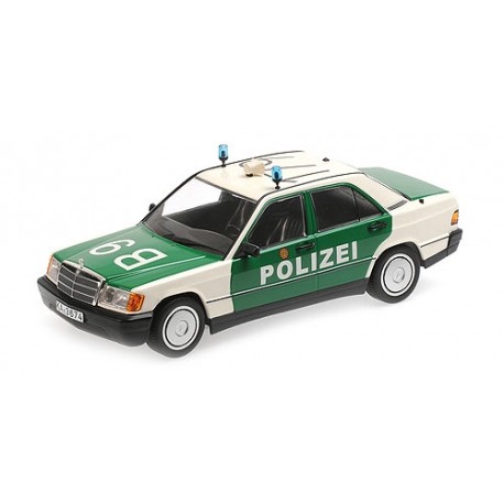 Mercedes Benz 190E W201 1982 Polizei Germany Minichamps 155037090