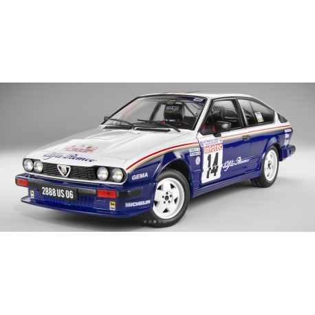Alfa Romeo GTV6 14 Tour de Corse 1986 Yves Loubet Jean Marc Andrié Solido S1802303