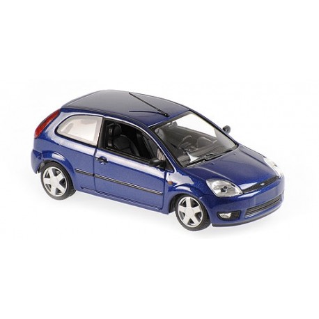 Ford Fiesta 2002 Blue Metallic Minichamps 940081121