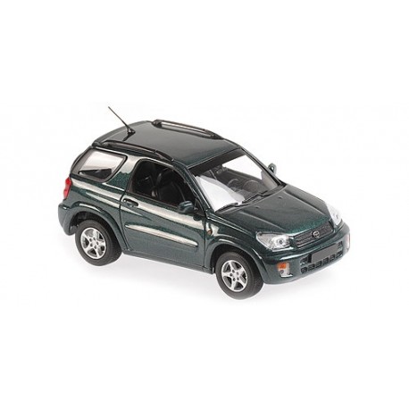Toyota RAV 4 2000 Dark Green Metallic Minichamps 940166001