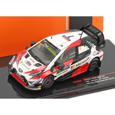 Toyota Yaris WRC 7 Rallye d'Australie 2018 Latvala Anttila IXO RAM689