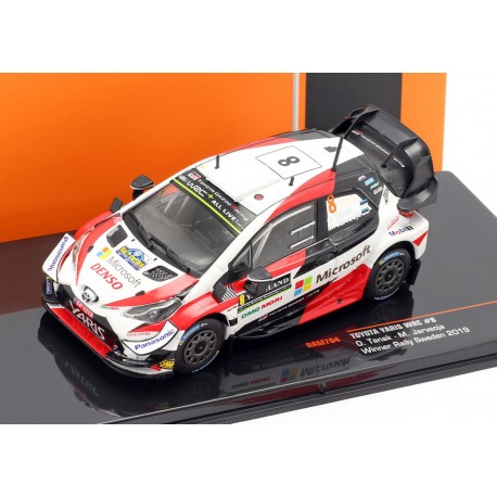 Toyota Yaris WRC 8 Rallye Suède 2019 Tanak Jarveoja IXO RAM704