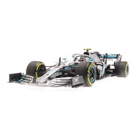 Mercedes F1 W10 EQ Power+ 77 F1 2ème Chine 2019 Valtteri Bottas Minichamps 110190377