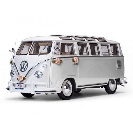 Volkswagen Samba Wedding version White 1962 Sunstar SS5085