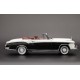 Mercedes 220 SE Convertible W180II 1958 Black White Sunstar SUN3576