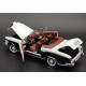 Mercedes 220 SE Convertible W180II 1958 Black White Sunstar SUN3576