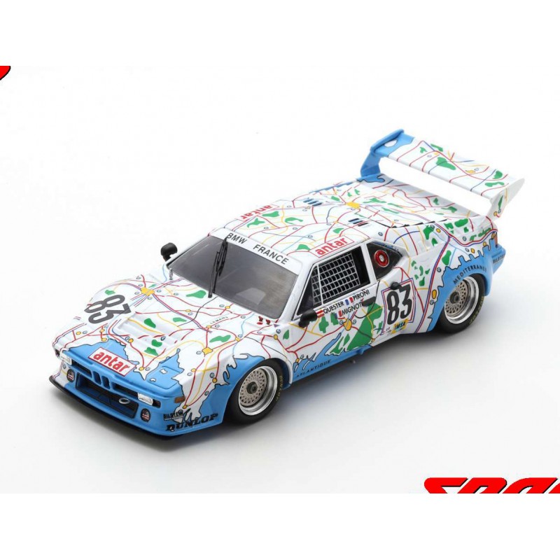 Spark BMW M1 #101 - 24 Heures Du Mans 1984 - 1/43 - S6408