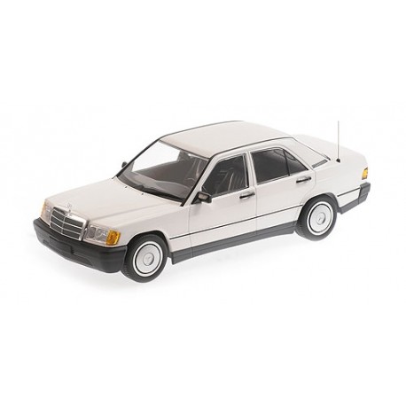 Mercedes Benz 190E W201 1982 White Minichamps 155037002