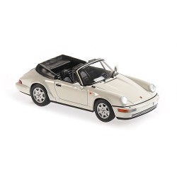 Porsche 911 Carrera 2 Cabriolet 1990 White Minichamps 940067330
