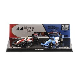 2 car set Reynard Spiess F903 and Dallara Mercedes F317 F1 Macau 1990 2018 Michael Schumacher Mick Schumacher Minichamps 5129018