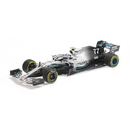 Mercedes F1 W10 EQ Power+ 77 F1 USA 2019 Valtteri Bottas Minichamps 110191877