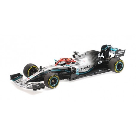 Mercedes F1 W10 EQ Power+ 44 F1 Hommage Lauda Winner Monaco 2019 Lewis Hamilton Minichamps 110190644